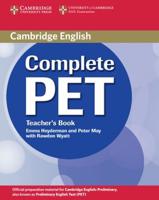 Complete PET. Teacher's Book