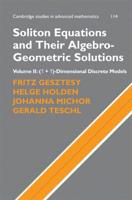 Soliton Equations and Their Algebro-Geometric Solutions. Vol. 2 (1+1)-Dimensional Discrete Models