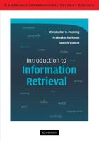 Introduction to Information Retrieval International Student Edition