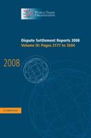 Dispute Settlement Reports 2008: Volume 9, Pages 3177-3504