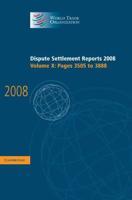 Dispute Settlement Reports 2008: Volume 10, Pages 3505-3888