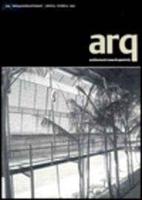 Arq: Architectural Research Quarterly: Volume 3, Part 4