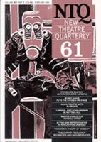 New Theatre Quarterly. Vol. 16