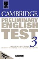 Cambridge Preliminary English Test 3 Audio Cassette Set (2 Cassettes)
