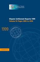 Dispute Settlement Reports 1999. Vol. 6