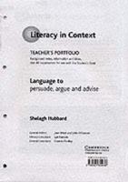 Language to Persuade, Argue and Advise. Teacher's Portfolio