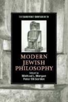 The Cambridge Companion to Modern Jewish Philosophy