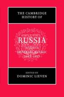 The Cambridge History of Russia. Vol. 2 Imperial Russia, 1689-1917