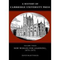 A History of Cambridge University Press