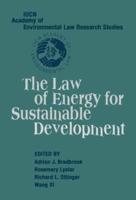 The Law of Energy for Sustainable Development