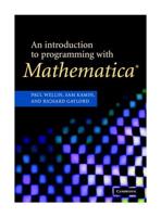 An Introduction to Programming With Mathematica /