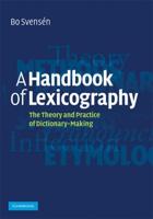 A Handbook of Lexicography