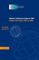 Pages 3497 to 4080. Dispute Settlement Reports 2005