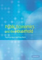 Public Economics and the Household
