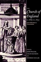 The Church of England C.1689-C.1833