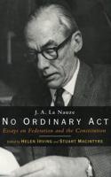 No Ordinary Act