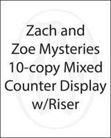 Zach and Zoe Mysteries 10-Copy Mixed Counter Display W/ Riser