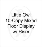 Little Owl 10-Copy Mixed Floor Display W/ Riser