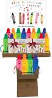 Crayons' Christmas 2021 8-Copy Floor Display With Riser and 16 PWP Plush