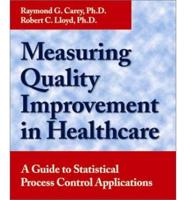 Measuring Quality Improvement in Healthcare