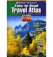 United States/Canada/Mexico Easy-to-Read Travel Atlas 2000
