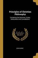 Principles of Christian Philosophy