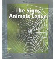 The Signs Animals Leave