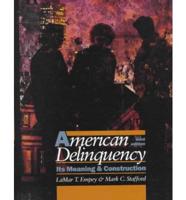 American Delinquency