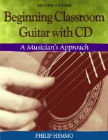 Beginning Classroom Guitar With CD