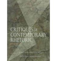 Critiques of Contemporary Rhetoric