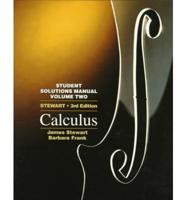 Student Solutions Manual for Stewart's Calculus