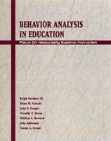 Behavior Analysis in Education