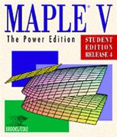 Maple 4 - Student Edition. CD-Rom - Windows/MAC