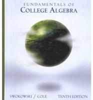 Fundamentals of College Algebra