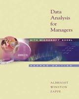 Data Analysis for Managers With Microsoft Excel Non-InfoTrac Version