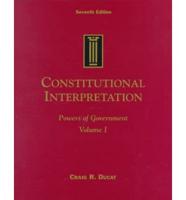 Constitutional Interpretation