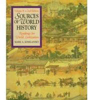 Sources of World History