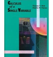 Calculus of a Single Variable