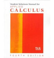 Student Solutions Manual for Applied Calculus