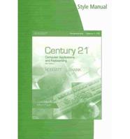 Style Manual for Hoggatt/Shank's Century 21(Tm) Computer Applications and K