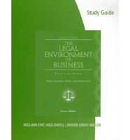 Study Guide for Cross/Miller's the Legal Environment of Business, 8th