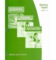 Accounting 24e, Financial Accounting 12e, or Accounting Using Excel for Success 2e