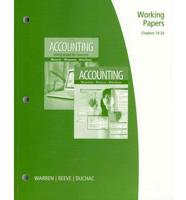 Accounting 24e or Accounting Using Excel for Success 2e