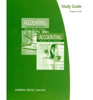 Working Papers, Chapters 14-26 for Warren/Reeve/Duchac's Accounting, 24th