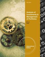 Analysis of Investments & Management of Portfolios