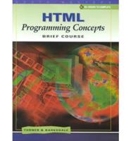 HTML Programming Concepts