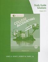 Study Guide Solutions for College Accounting
