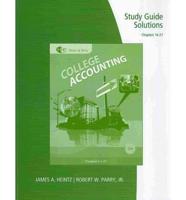 College Accounting, Chapters 16-27