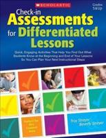 Check-In Assessments for Differentiated Lessons