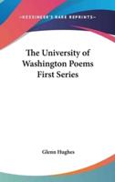 The University of Washington Poems First Series